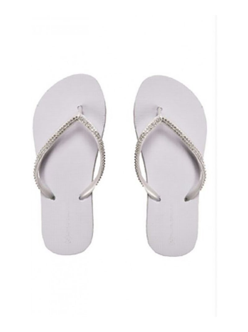 Tongs Femme Blanc - Kiabi