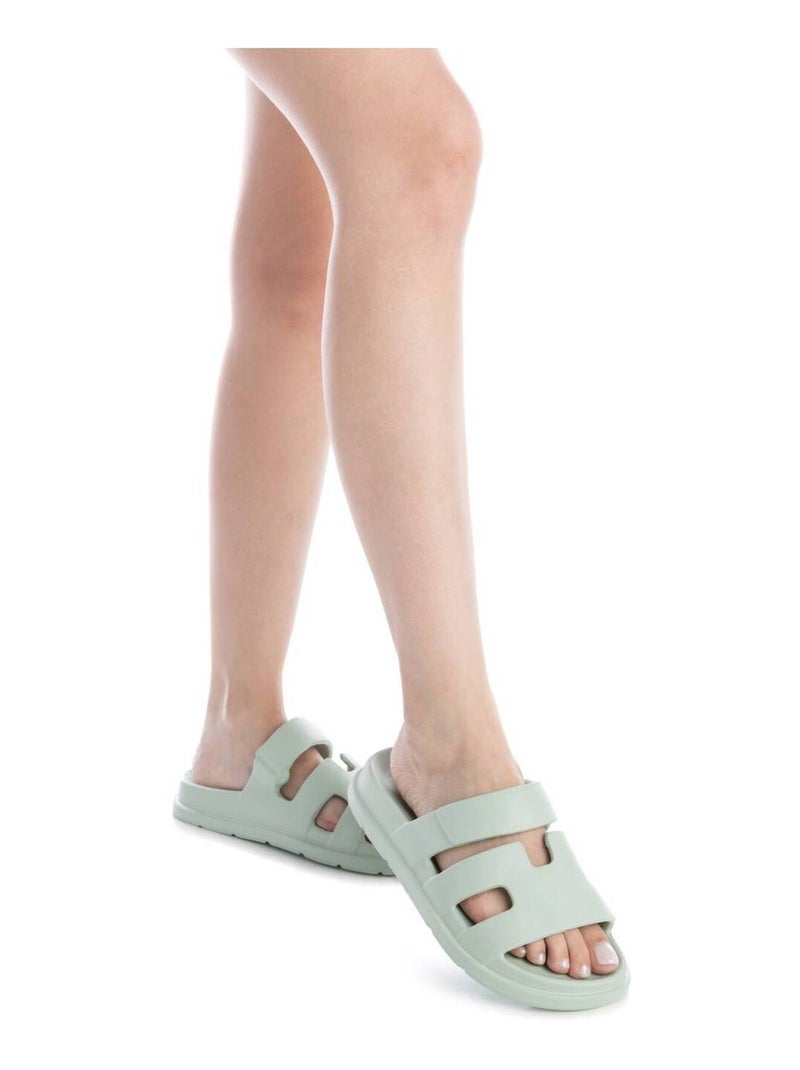 Tongs femme Bleu azur - Kiabi