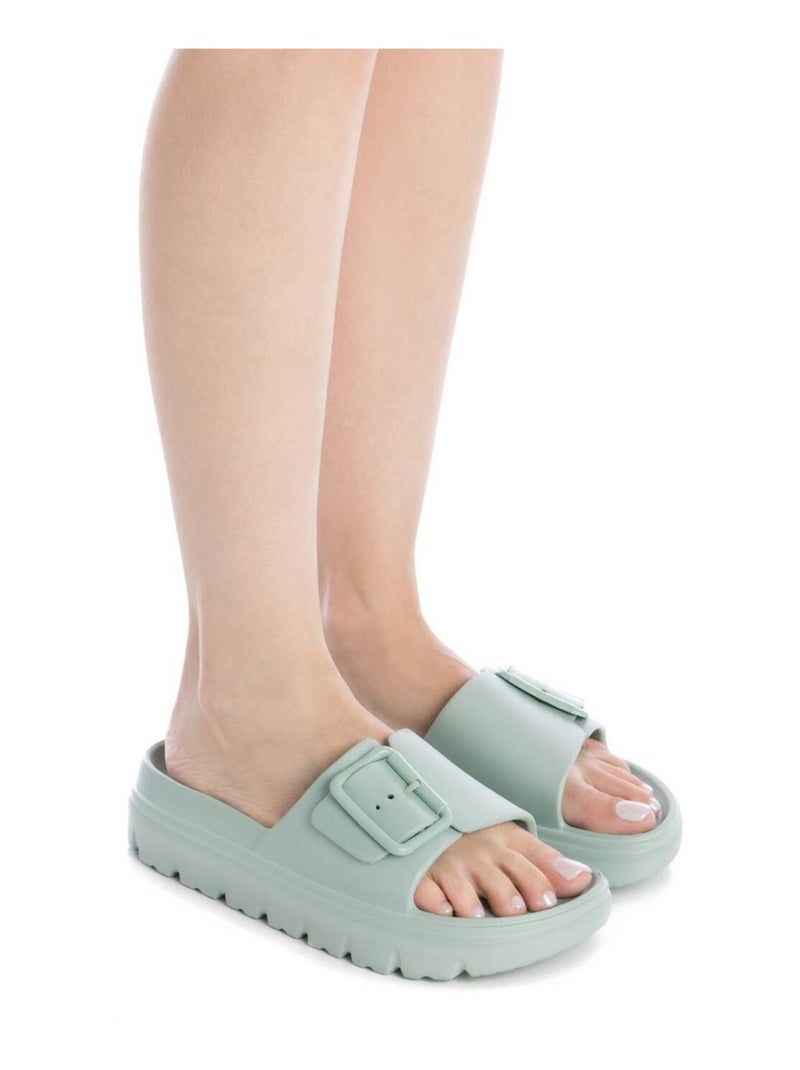 Tongs femme Bleu azur - Kiabi