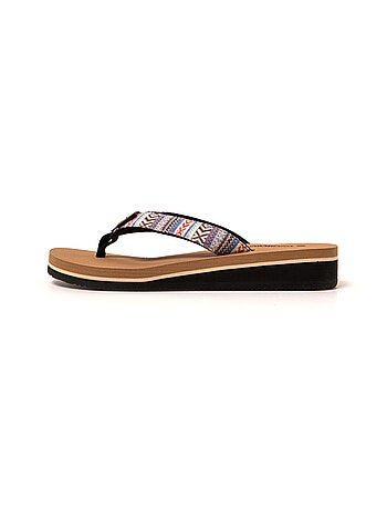Tongs Brasileras pour femme avec semelle en gomme antidérapante