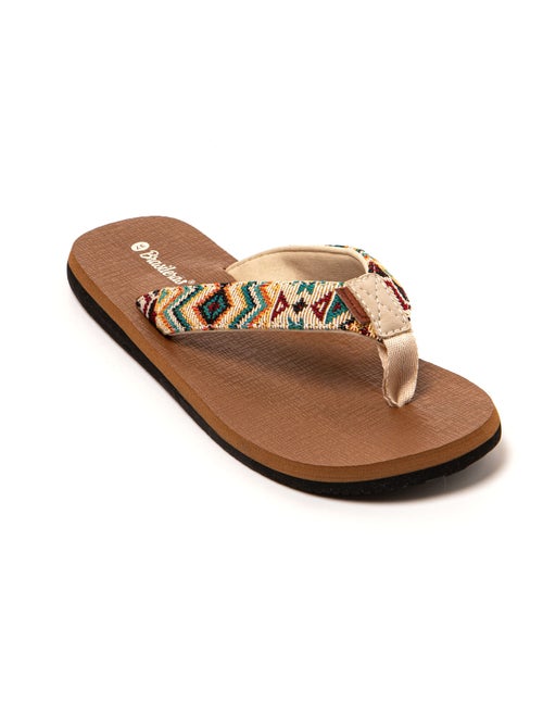 Tongs femme Brasileras semelle en gomme - Kiabi