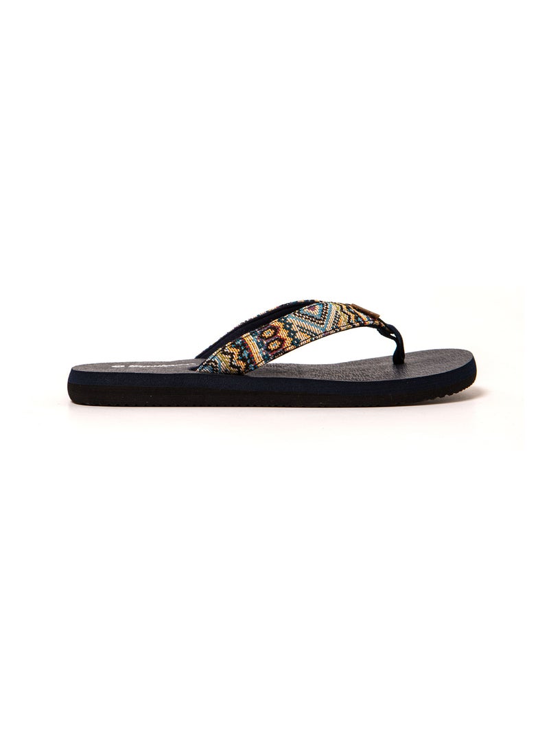 Tongs femme Brasileras semelle en gomme Bleu - Kiabi
