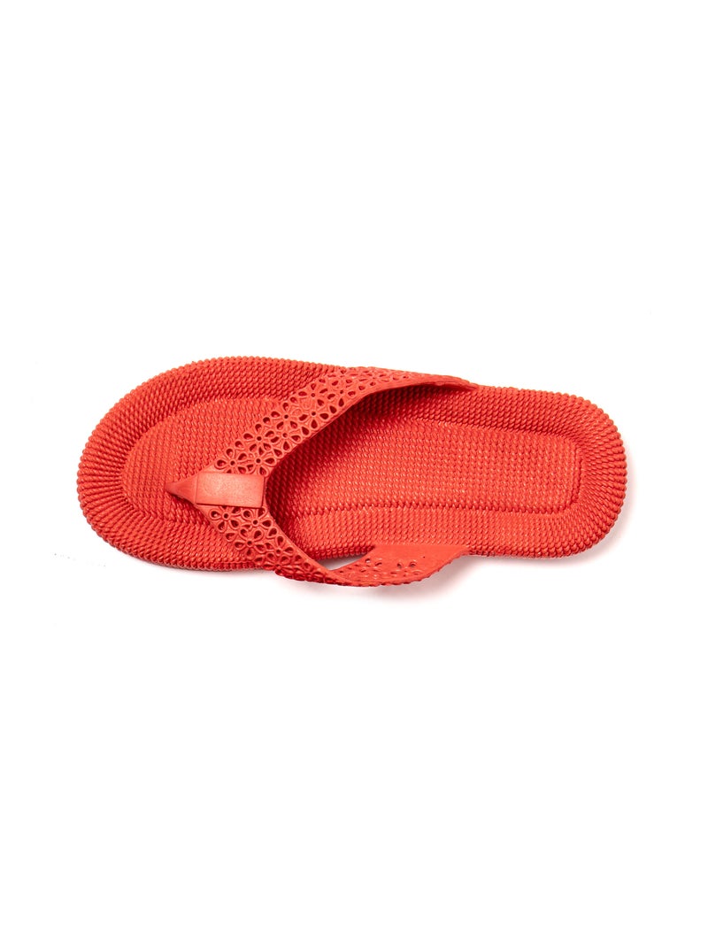 Tongs femme Brasileras semelle en gomme Bordeaux - Kiabi