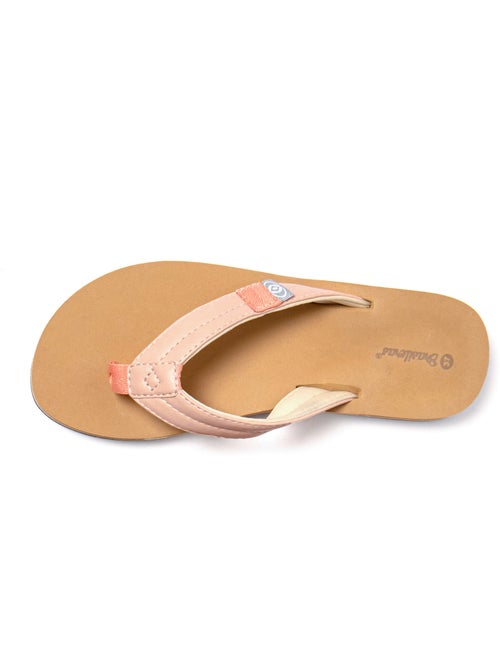 Tongs femme Brasileras semelle en gomme - Kiabi