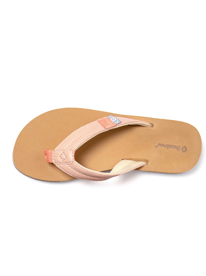 Tongs femme Brasileras semelle en gomme Rose - Kiabi