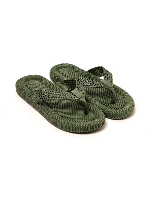 Tongs femme Brasileras semelle en gomme - Kiabi