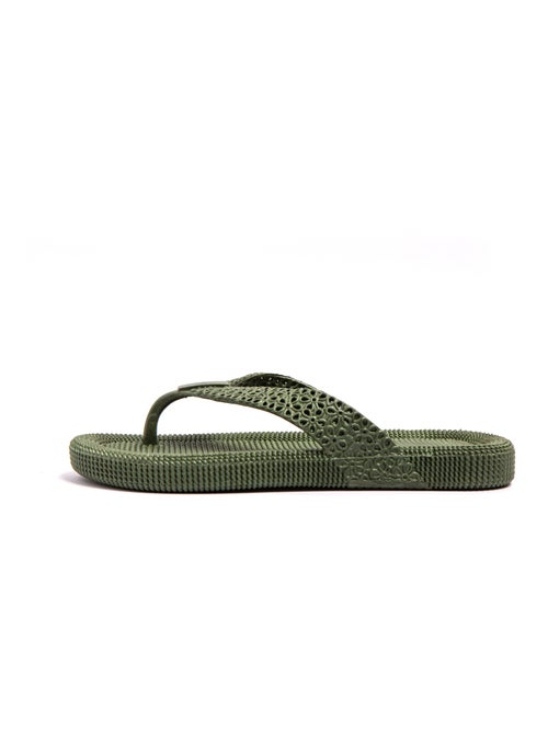 Tongs femme Brasileras semelle en gomme - Kiabi