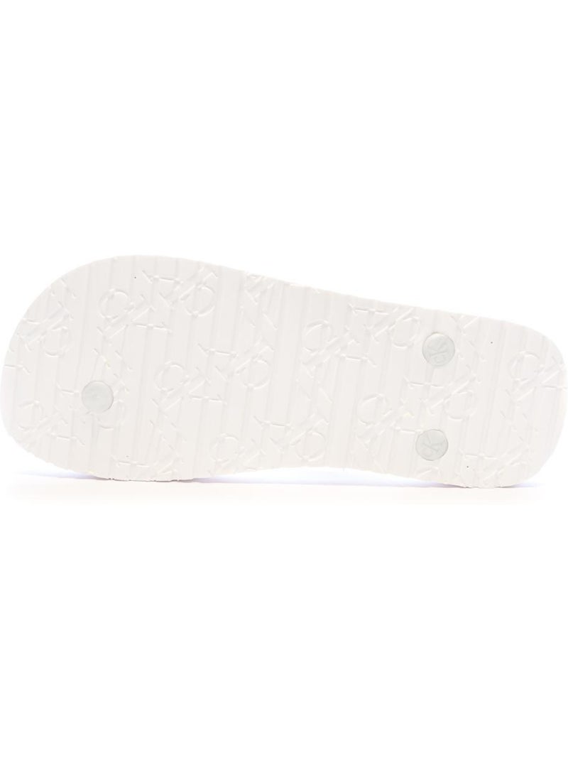 Tongs Femme Calvin Klein Jeans Blanc - Kiabi