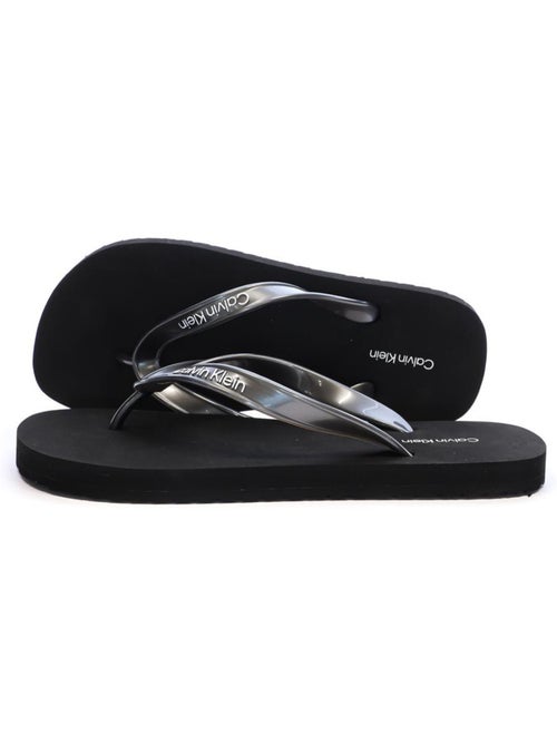 Tongs Femme Calvin Klein Jeans - Kiabi Tongs Femme Calvin Klein Jeans - Kiabi