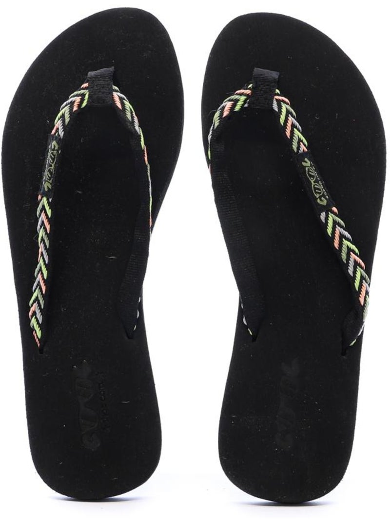 Tongs Femme Cool Shoe Noir - Kiabi