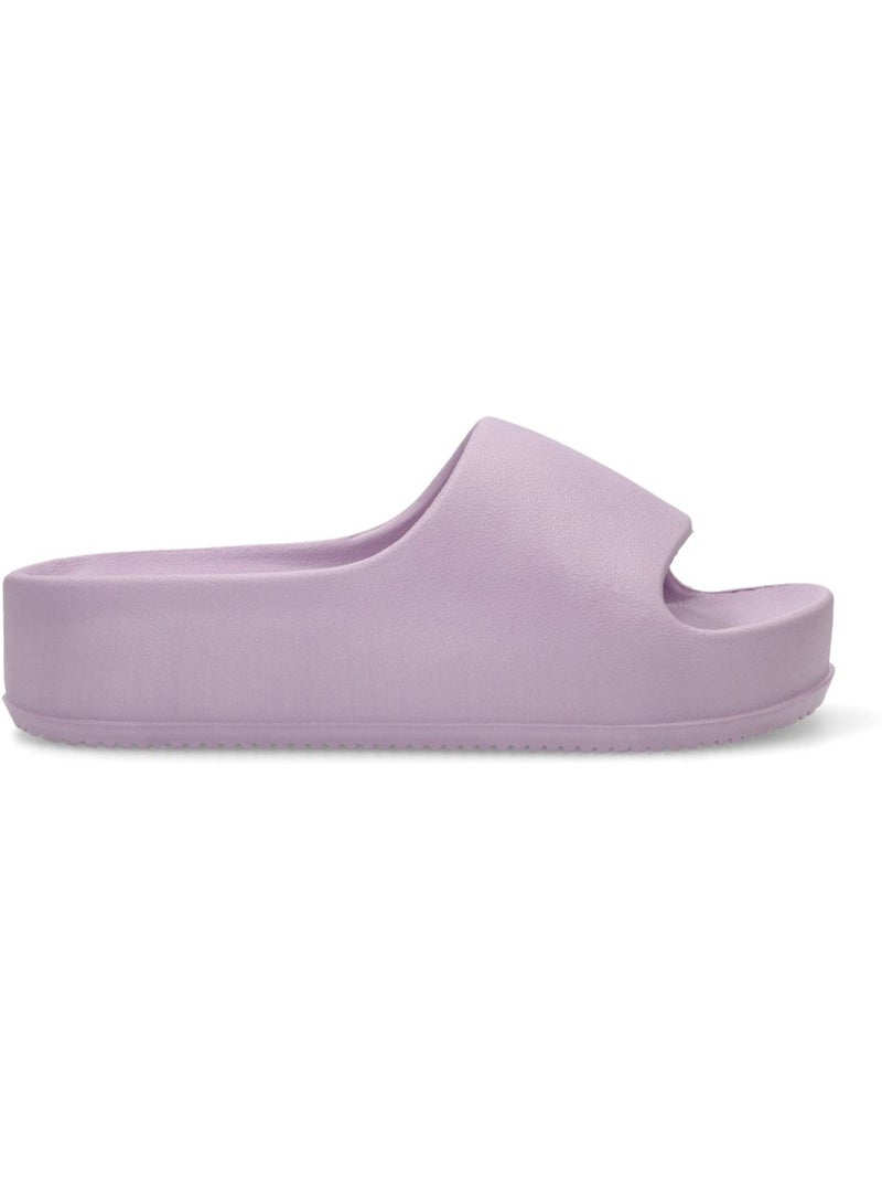 Tongs femme Mauve lilas - Kiabi