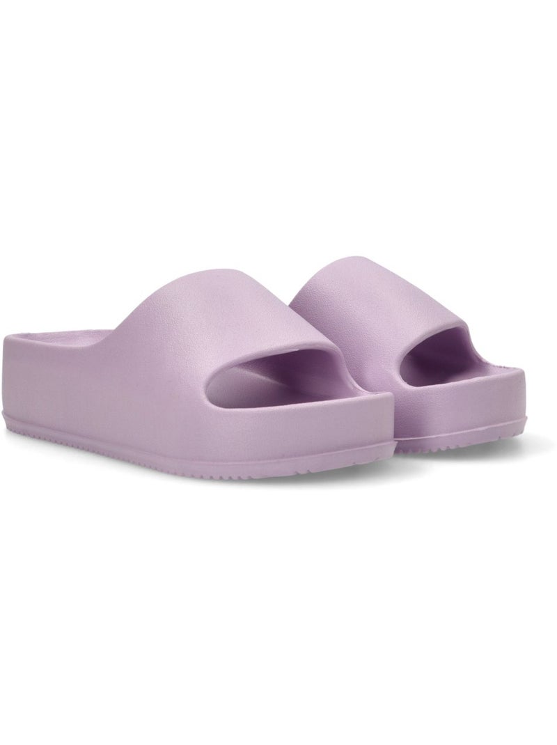 Tongs femme Mauve lilas - Kiabi