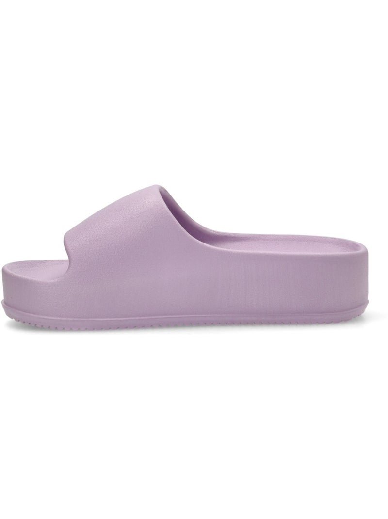 Tongs femme Mauve lilas - Kiabi