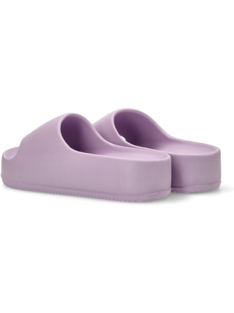 Tongs femme Mauve lilas - Kiabi
