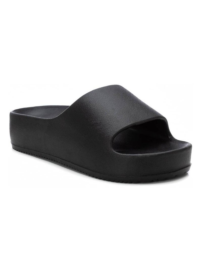 Tongs femme Noir - Kiabi