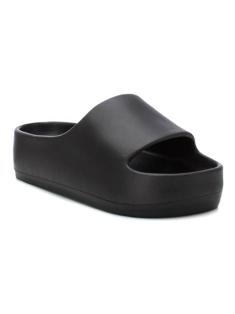 Tongs femme Noir - Kiabi