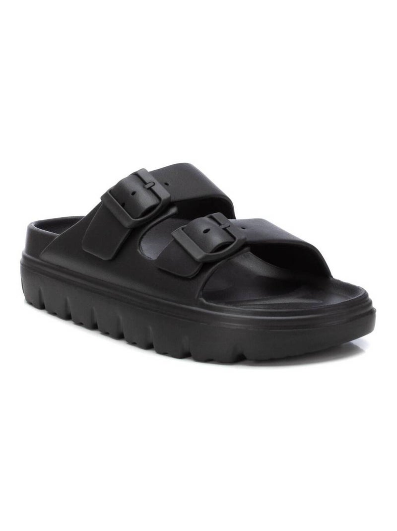 Tongs femme Noir - Kiabi