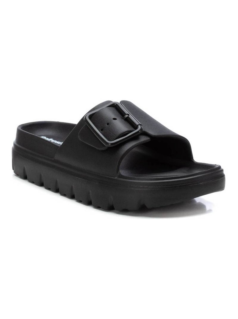 Tongs femme Noir - Kiabi