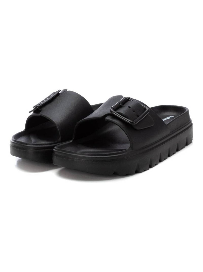Tongs femme Noir - Kiabi
