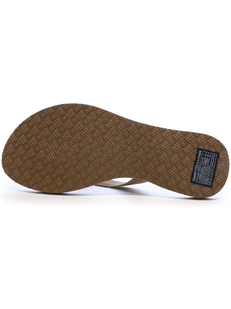 Tongs femme tommy hilfiger Beige - Kiabi