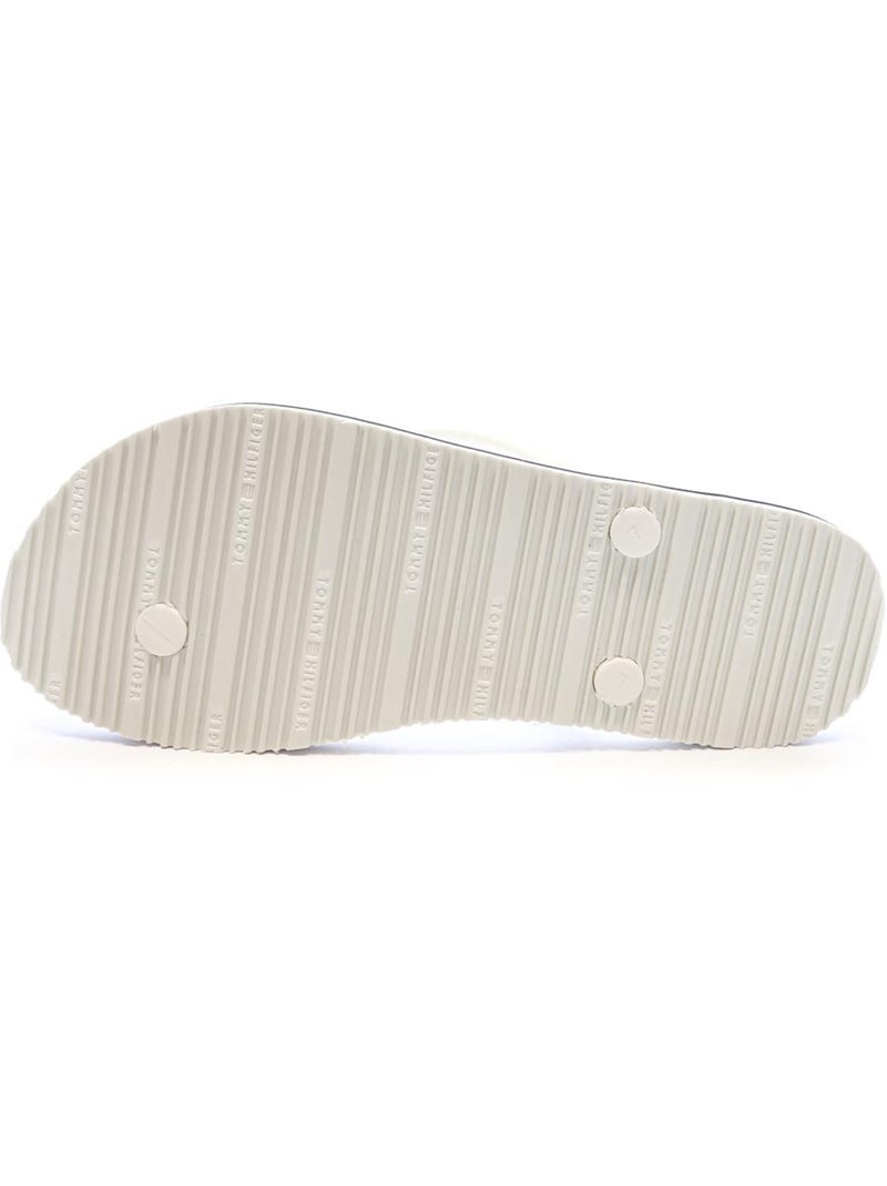 Tongs  Femme Tommy Hilfiger Hilfiger Strap Beach Blanc - Kiabi