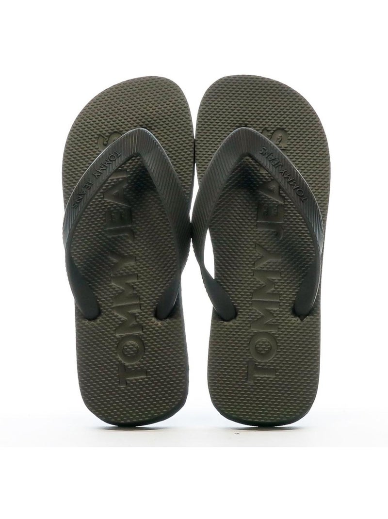 Tongs Femme Tommy Hilfiger Noir - Kiabi