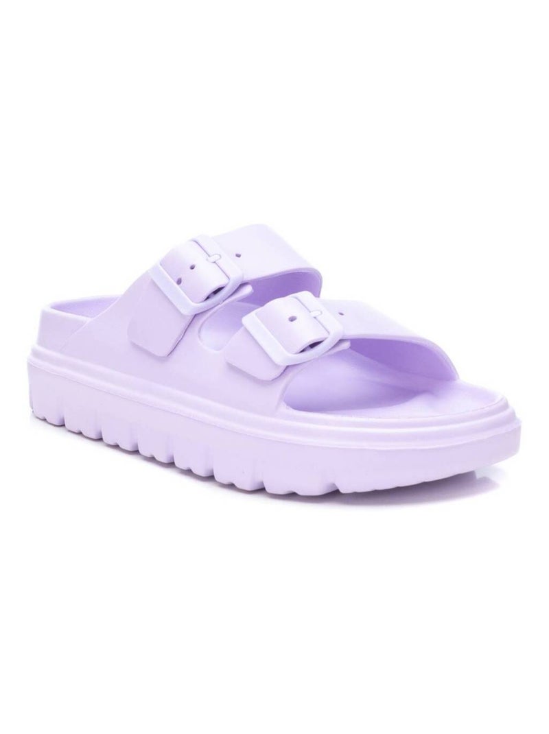 Tongs femme Violet - Kiabi