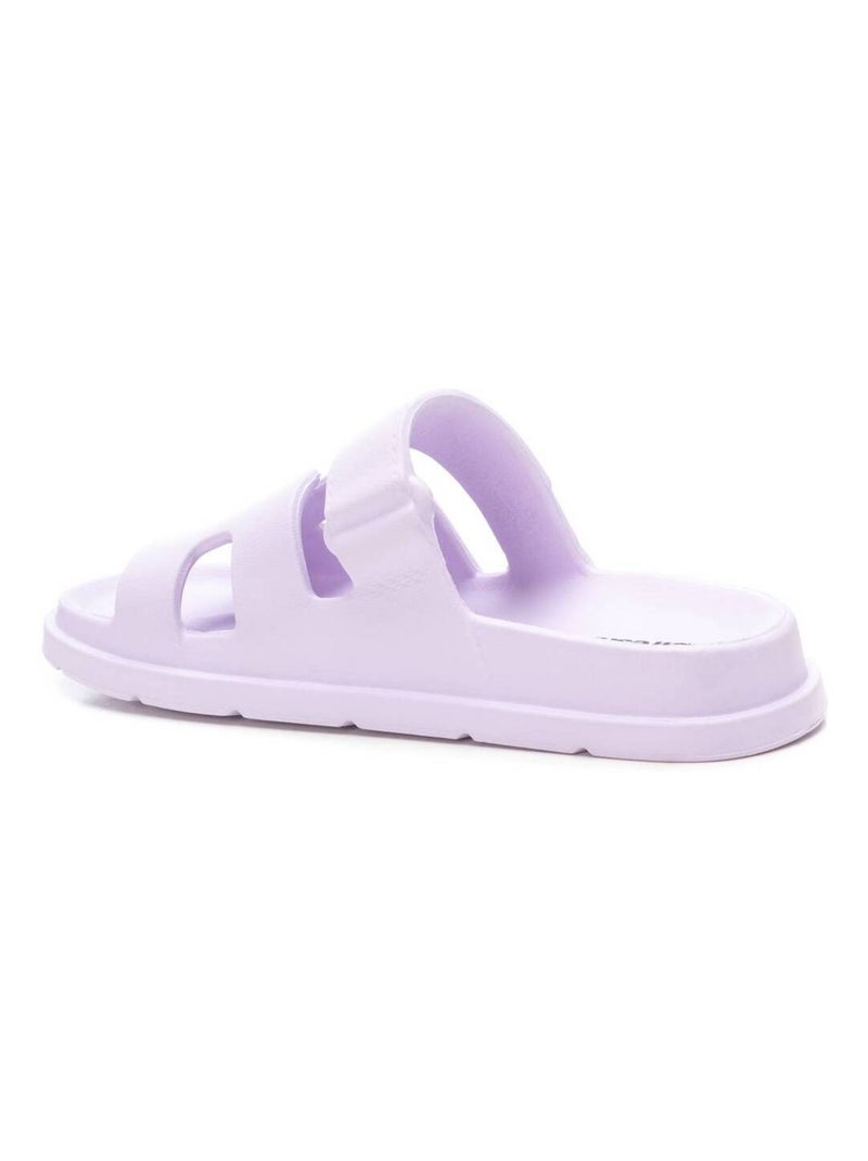 Tongs femme Violet - Kiabi