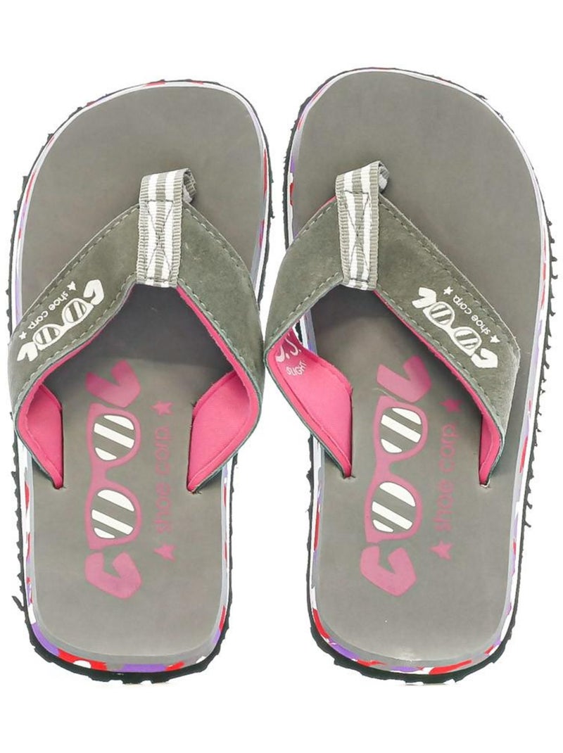 Tongs Fille Cool Shoe Gris Argenté - Kiabi