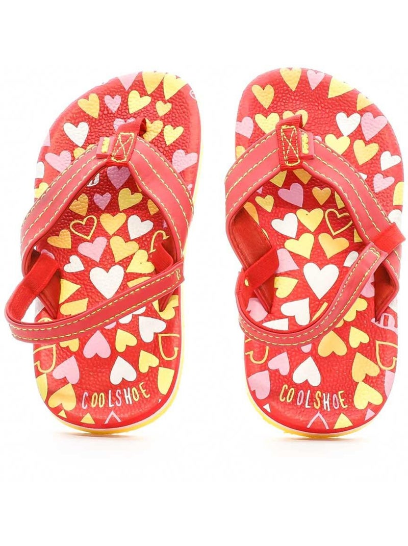 Tongs fille cool shoe Rouge - Kiabi