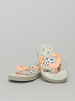 Tongs 'football' - Kiabi