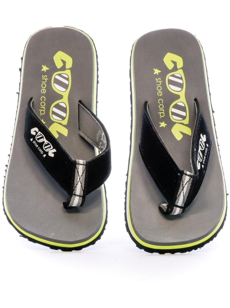 Tongs Garçon Cool Shoe Gris Argenté - Kiabi