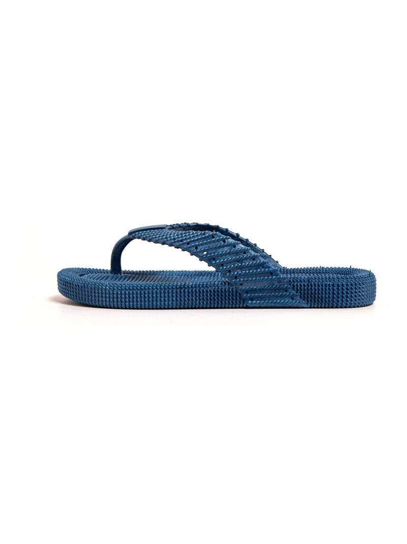 Tongs homme Brasileras semelle en gomme Bleu - Kiabi