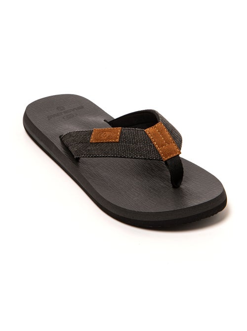 Tongs homme Brasileras semelle en gomme - Kiabi