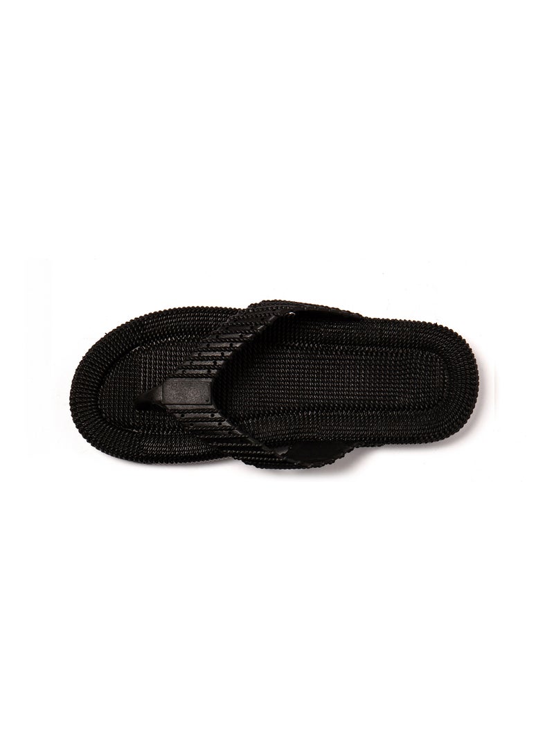 Tongs homme Brasileras semelle en gomme Noir - Kiabi