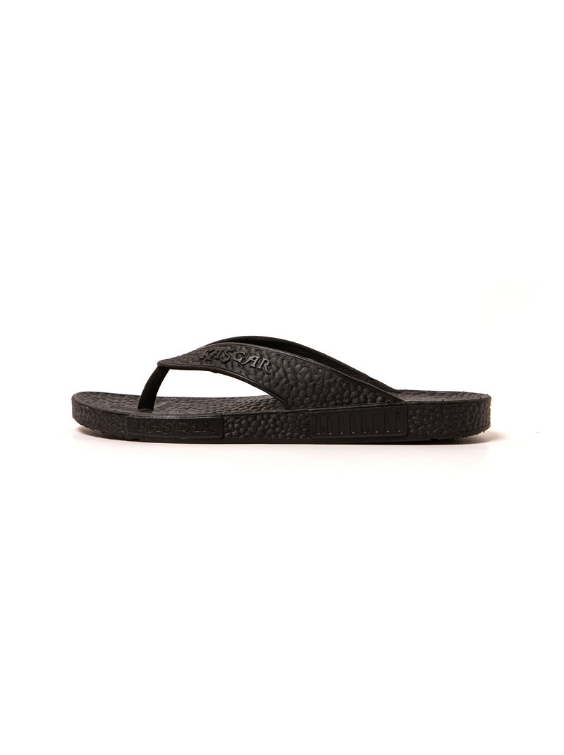 Tongs homme Brasileras semelle en gomme Noir - Kiabi