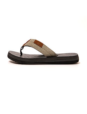 Tongs homme Brasileras semelle en gomme