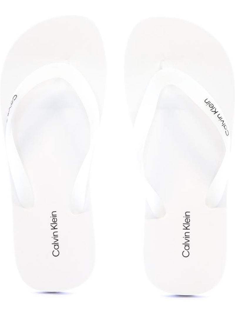 Tongs Homme Calvin Klein Jeans Blanc - Kiabi