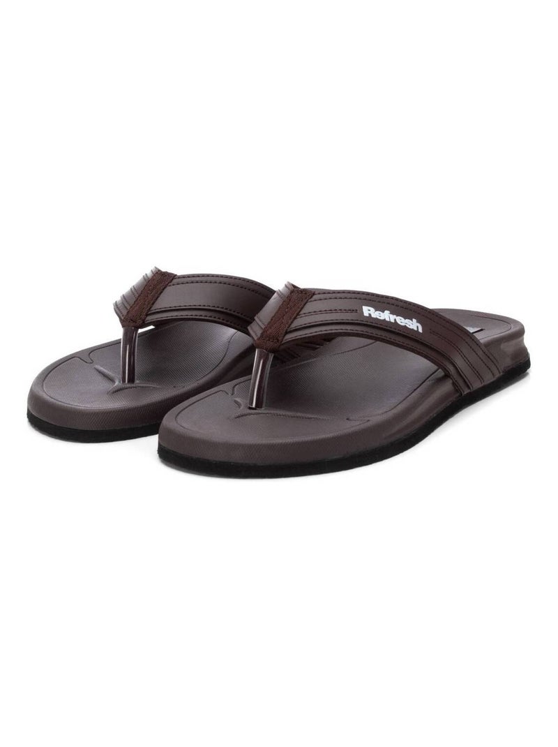 Tongs homme Marron - Kiabi