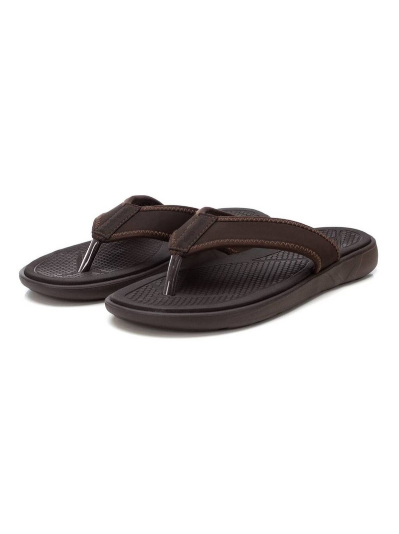 Tongs homme Marron - Kiabi