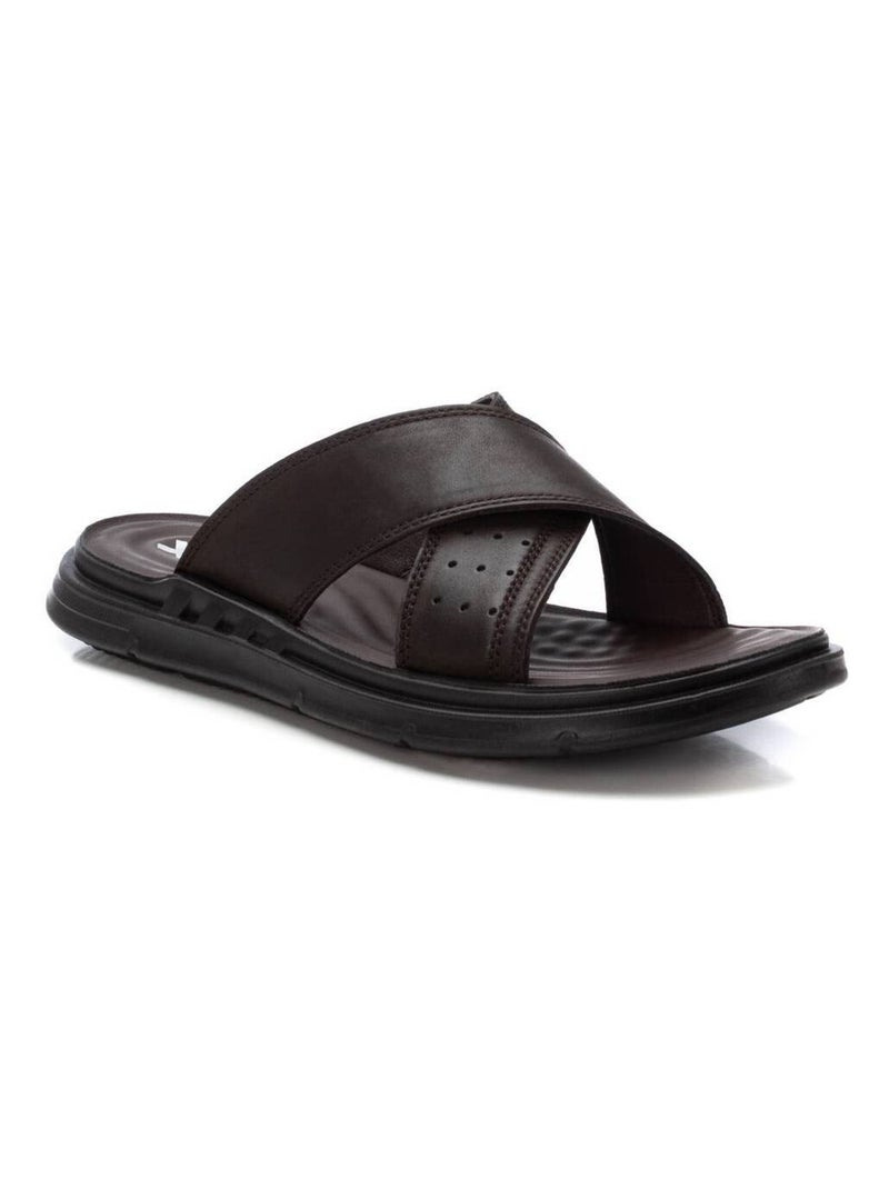 Tongs homme Marron - Kiabi