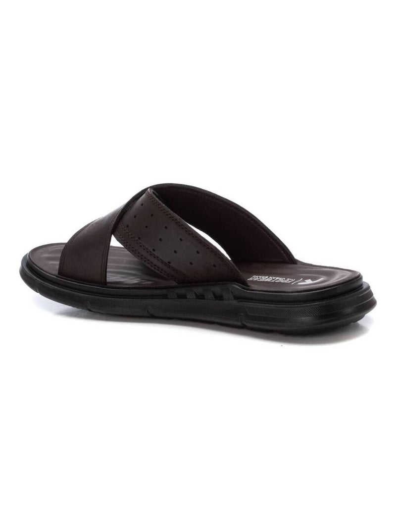 Tongs homme Marron - Kiabi