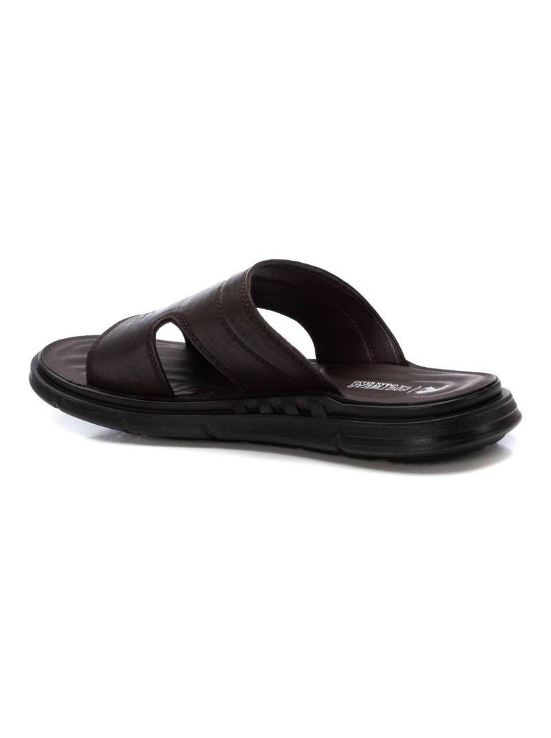 Tongs homme Marron - Kiabi