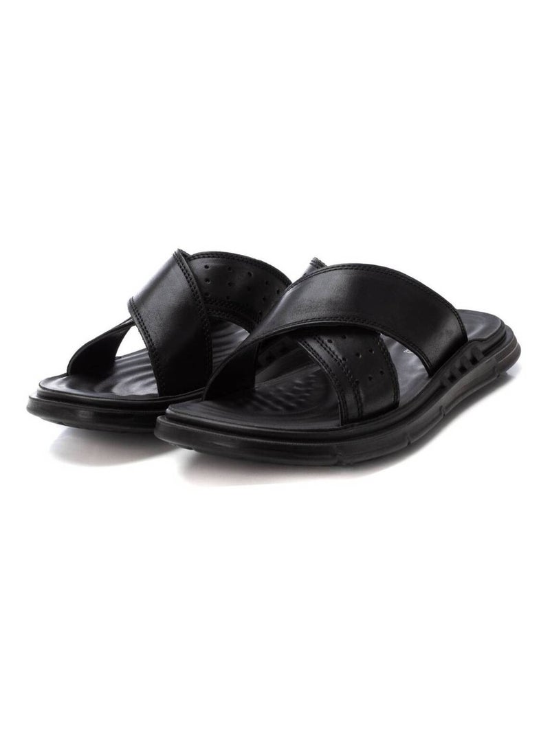 Tongs homme Noir - Kiabi