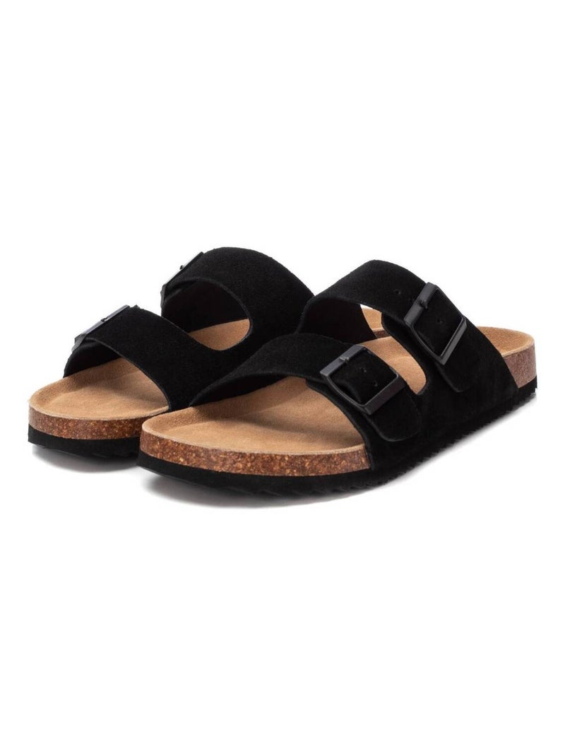Tongs homme Noir - Kiabi