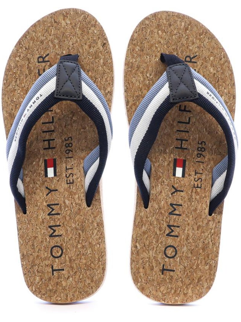 Tongs homme tommy hilfiger Bleu - Kiabi