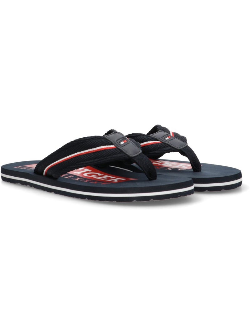 Tongs  Homme Tommy Hilfiger Corporate Noir - Kiabi