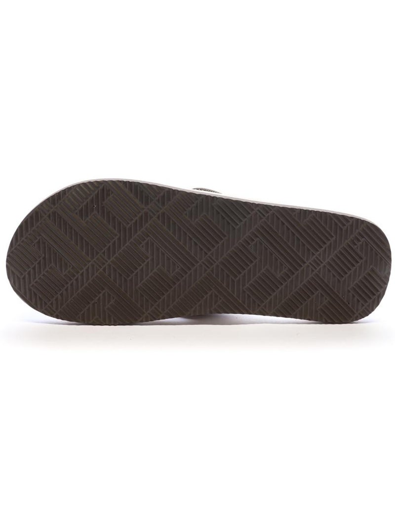 Tongs Homme Tommy Hilfiger Marron cappuccino - Kiabi