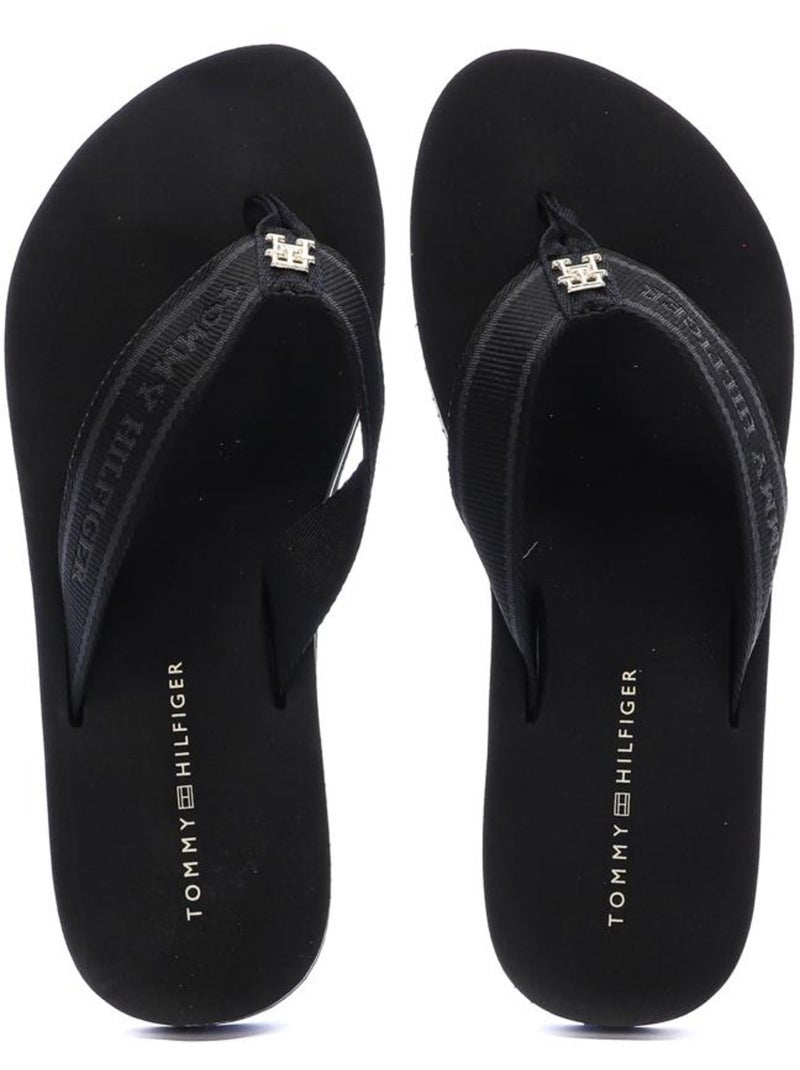Tongs Homme Tommy Hilfiger Noir - Kiabi