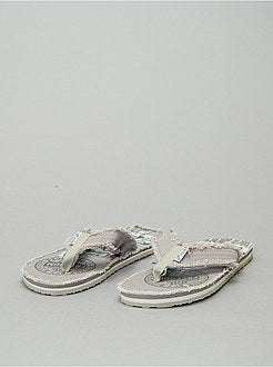 Tongs imprimées - Kiabi